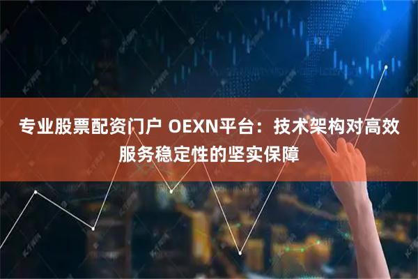 专业股票配资门户 OEXN平台：技术架构对高效服务稳定性的坚实保障